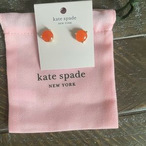 Final offer! NWT Kate spade orange earrings